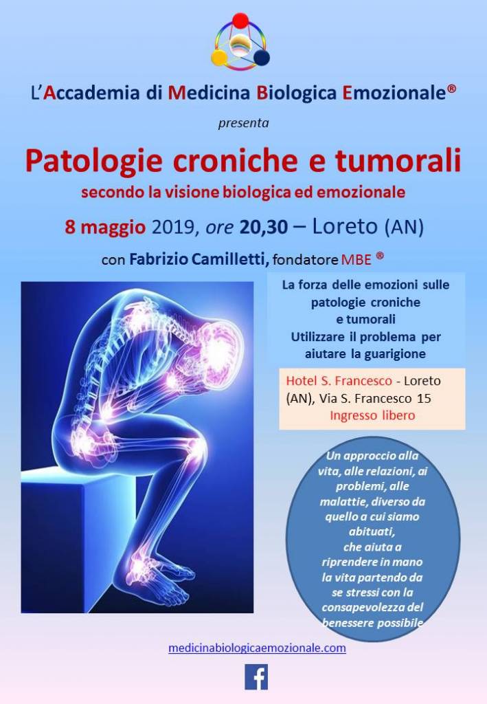 Patologie croniche e tumori a Loreto (AN), 8 maggio 2019